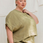 Linn Tee in Midweight Linen Pear#color_pear