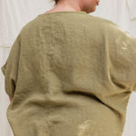 Linn Tee in Midweight Linen Pear#color_pear