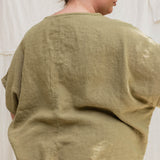 Linn Tee in Midweight Linen Pear#color_pear
