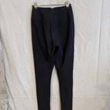 Cecilia Pant in Stretch Cotton, Black, Size 00-Short | SAMPLE SALE | B-02