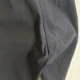 Cecilia Pant in Stretch Cotton, Black, Size 00-Short | SAMPLE SALE | B-02