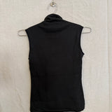Alabama Chanin in Organic Cotton, Black, Size XXS | SAMPLE SALE | B-37