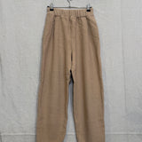 Andy Trouser in Wool, Fawn, Size XXS-Regular | SAMPLE SALE | B-53