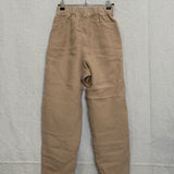 Andy Trouser in Wool, Fawn, Size XXS-Regular | SAMPLE SALE | B-53