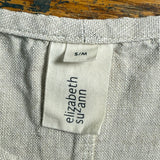 Harper Tunic in Midweight Linen, Flax, Size S/M | SAMPLE SALE