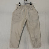 Clyde Work Pant in Cotton Canvas, Natural, Size 2-Short | SAMPLE SALE