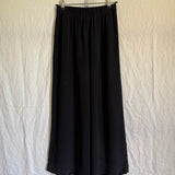 Florence Pant in Silk Crepe, Black, Size S | SAMPLE SALE