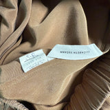 Bel Skirt in Silk Crepe, Moss, Size S-Regular | SAMPLE SALE
