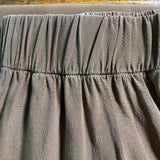 Bel Skirt in Silk Crepe, Moss, Size S-Regular | SAMPLE SALE