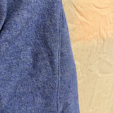 Clyde Jacket in Boiled Wool, French Blue, Size L/XL | SAMPLE SALE A-05