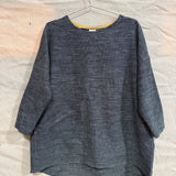 Long Sleeve Harper Tunic, Hemp and Wool Blend, Size L/XL | SAMPLE SALE A-11