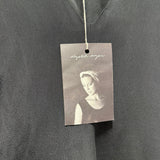 Anais Dress in Silk Crepe, Black, Size S | SAMPLE SALE B-03