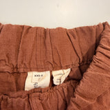 Florence Pant in Midweight Linen, Cedar, Size XXS-Short | SAMPLE SALE