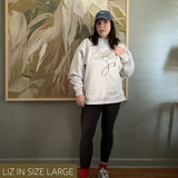 "Elizabeth Suzann" Sweatshirt in Heather Gray Organic Cotton