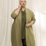 Clyde Trench in Midweight Linen