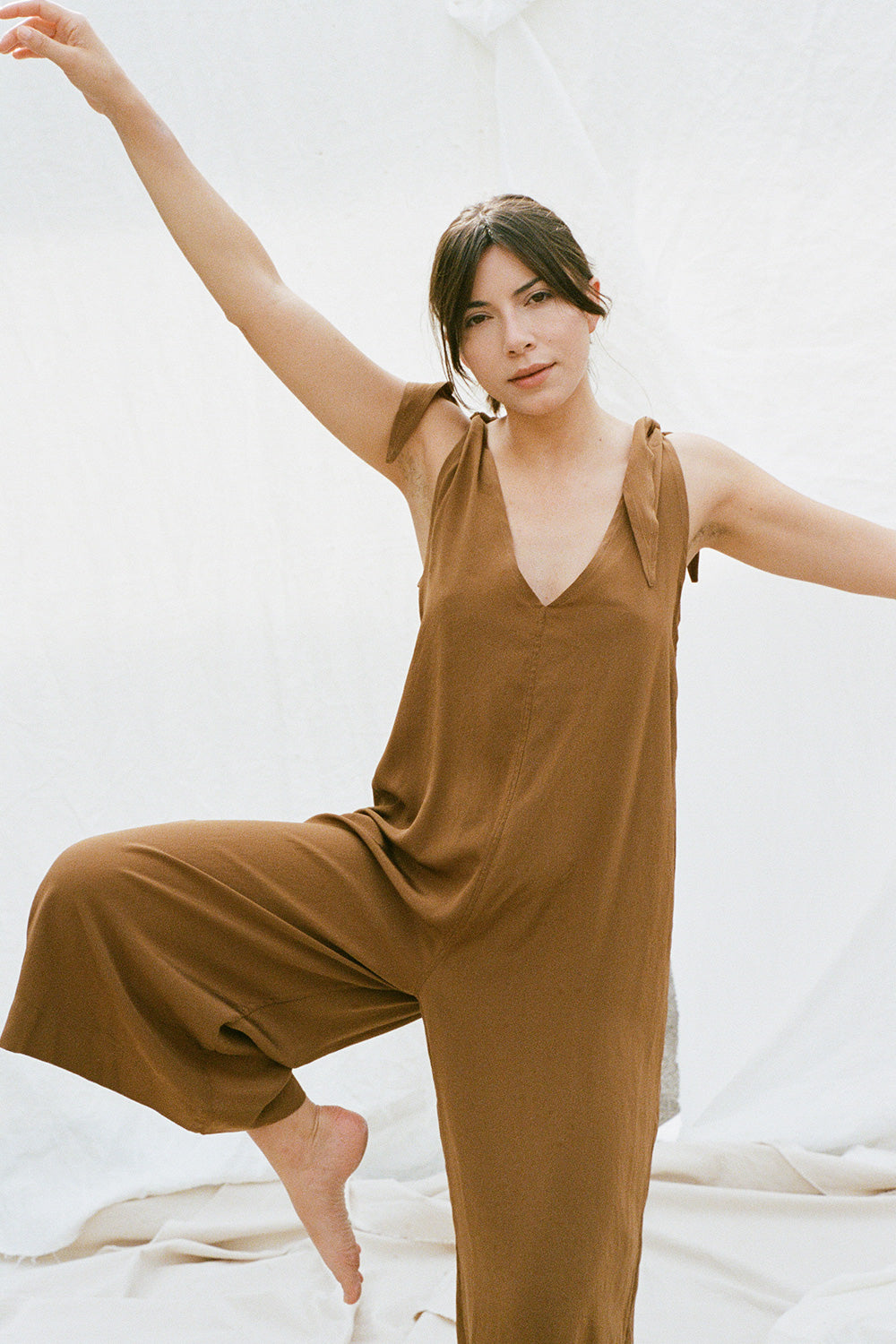 Moss Silk Crepe by the Yard