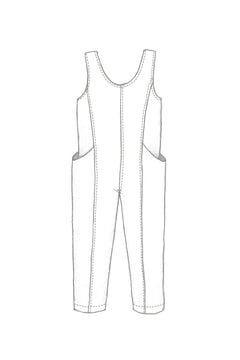Clyde Jumpsuit Digital Sewing Pattern